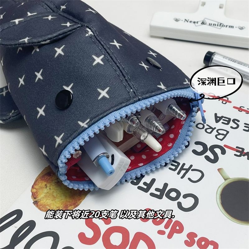 

[Saror]Tas Pensil Lucu Kapasitas Besar Tas Penyimpanan Alat Tulis Tas Pensil