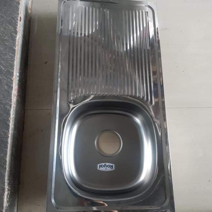 Bak Cuci Piring Stainless Royal Kitchen Sink SB + Afur + Selang