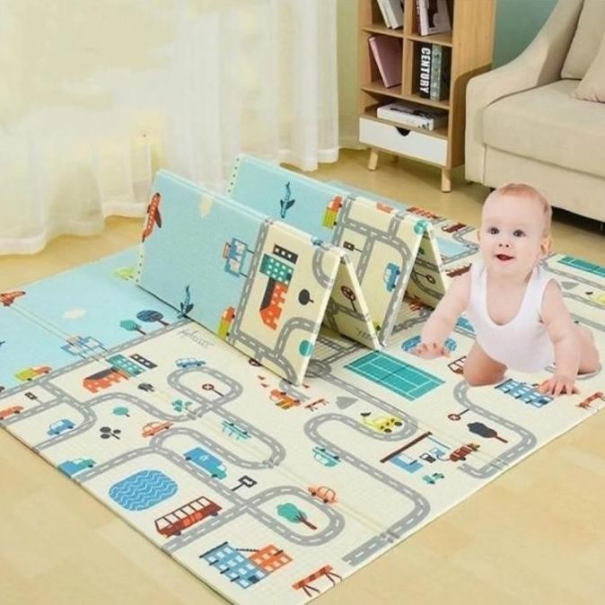 TERLARIS - Playmate bayi karpet bayi lipat 80x200 / karpet playmate un 80 x 200