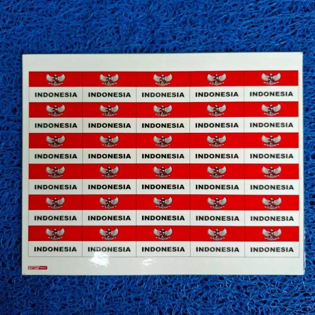 

Fg-87 (Isi 30Pcs) Stiker Pipi / Stiker Merah Putih / Stiker Bendera Tempelan Hut Ri 17 Agustus