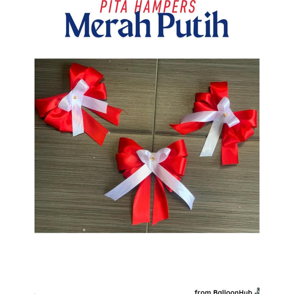

Uk-68 Pita Merah Putih Siap Pakai, Pita Panitia 17 Agustus 2025 Pita Untuk Hampers Dekorasi Kemerdekaan Indonesia Hiasan Hut Ri