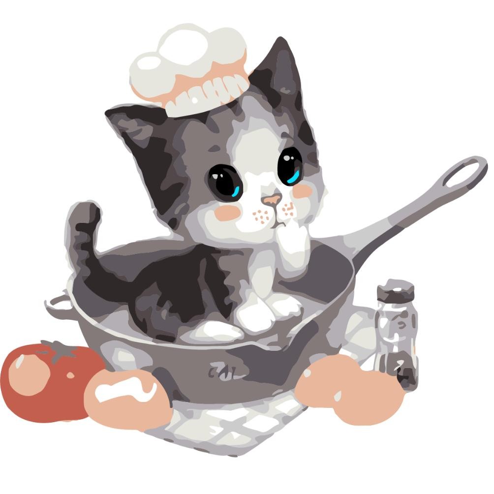 

Gjk-25 Baapaang - Painting By Number Children Canvas / Set Kanvas Lukis Anak / Part 3 Gjk-25