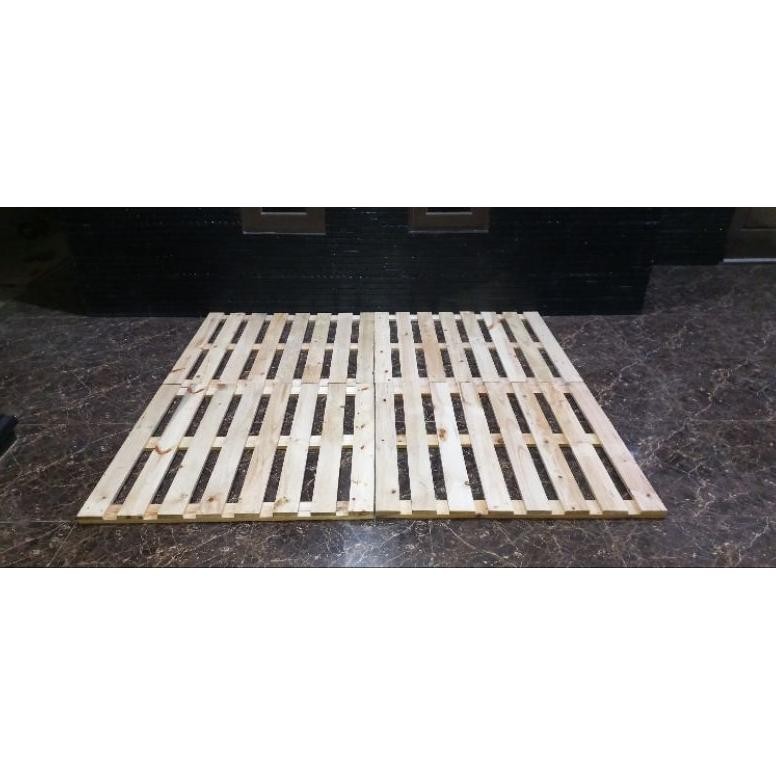 Dg-78 Alas Tempat Tidur Kayu / Dipan Kasur Kayu Jati Belanda / Dipan Tempat Tidur Kayu Palet Jati Be