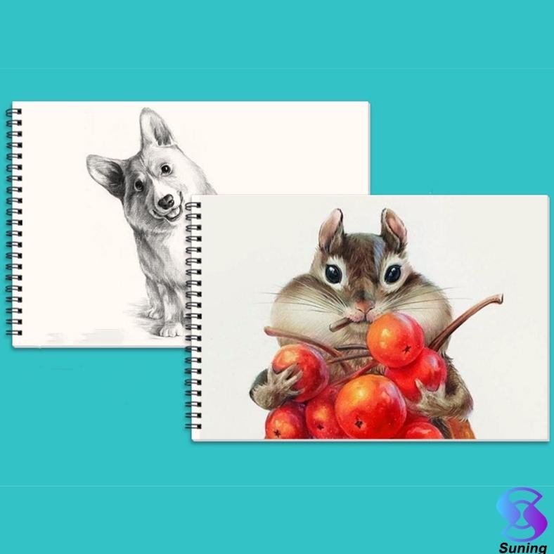 

Er-87 Watercolor Book Kertas Buku Lukis 30/50 Lembar Buku Gambar Desain Melukis Water Colour Paper Cat Air Tebal 100Gsm Lukis Er-87