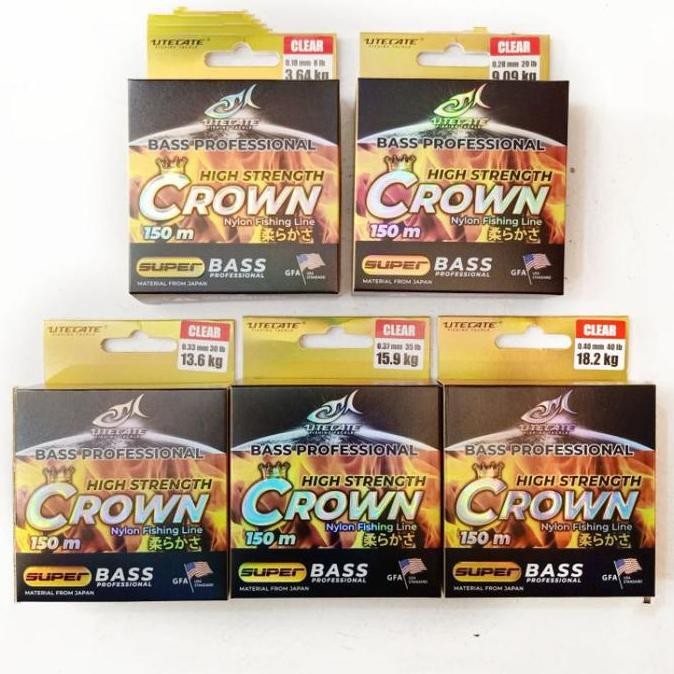 Senar Utecate Crown 150m Kuat