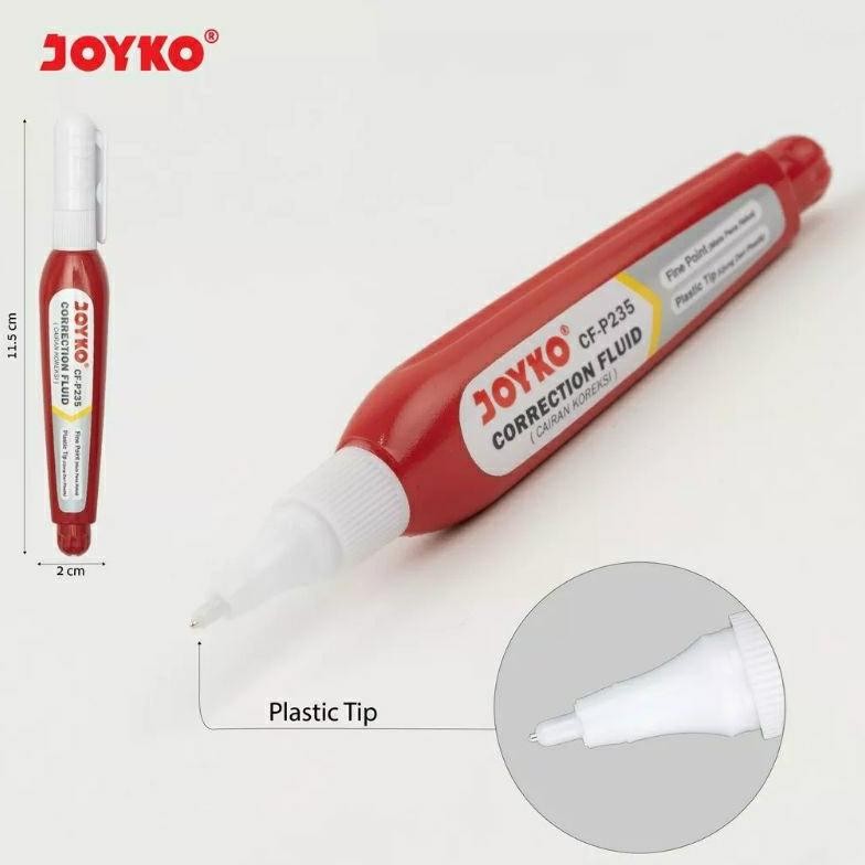 

Sale! ( 12 Buah ) Tipex Cair Correction Liquid Koreksi Cairan Penghapus Joyko Cf-P235 235 P235 Sale!