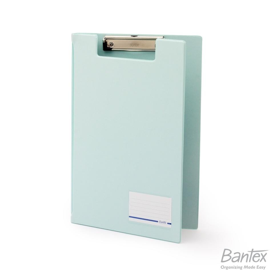 

Fh-46 Bantex Clipboard With Cover / Clipfolder / Papan Jalan / Papan Ujian A4 F4 Folio Cool Aqua 4211 4240 Fh-46