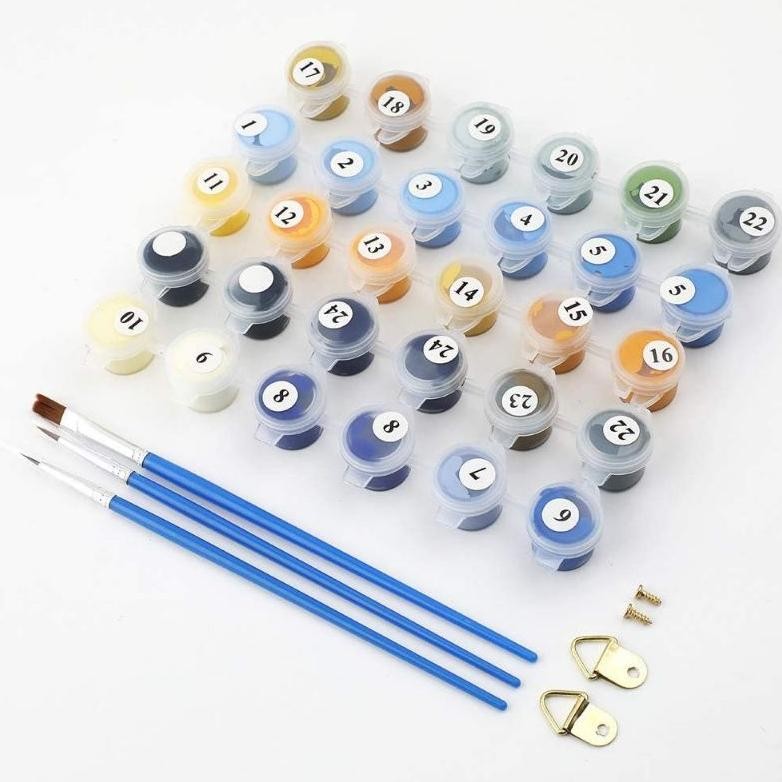 

Mega Sale Canvas Painting By Number Lukisan Kanvas Paint By Numbers 40X50Cm Mega Sale