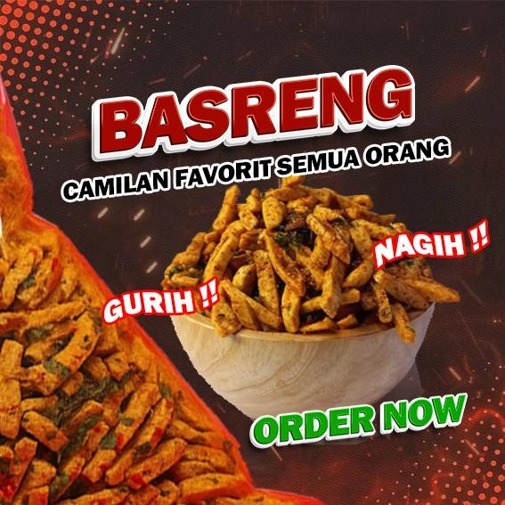 

1KG COD BASRENG ORIGINAL PEDAS DAUN JERUK PAKET HEMAT 20RB PENGIRIMAN NGABRET RENYAH SEDEP ENAK