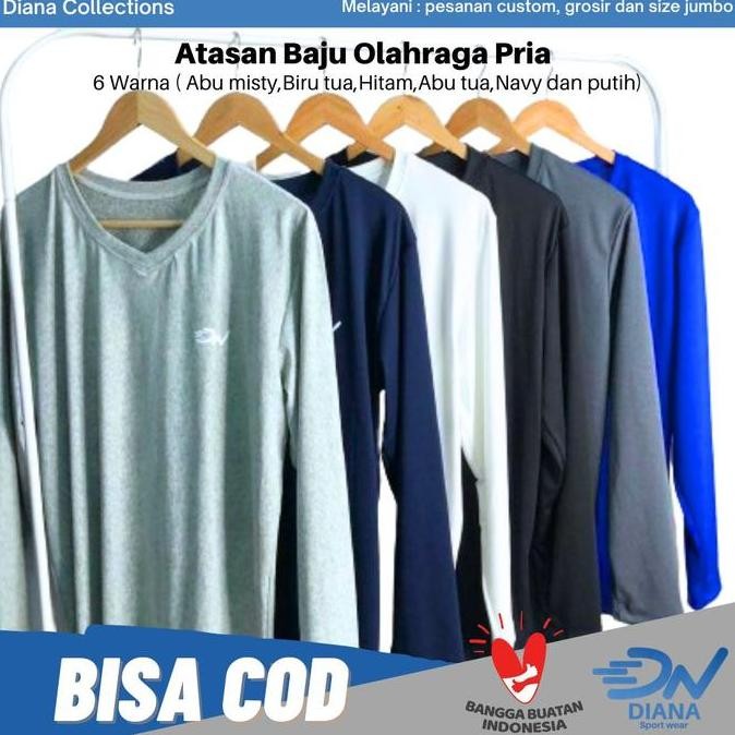 Atasan baju olahraga jerseyBaju olahraga jersey pria/Setelan olahraga jersey/Baju olahraga jersey le