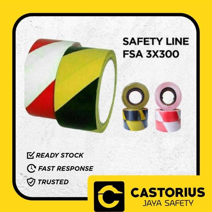 TERMURAH - POLICE LINE SAFETY LINE POLICE LINE FSA x00 METER KUNING HITAM
