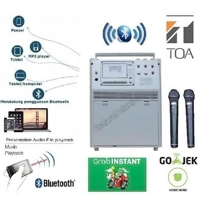 TOA BLUETOOTH SPEAKER PORTABLE SOUND ZW-G810CU