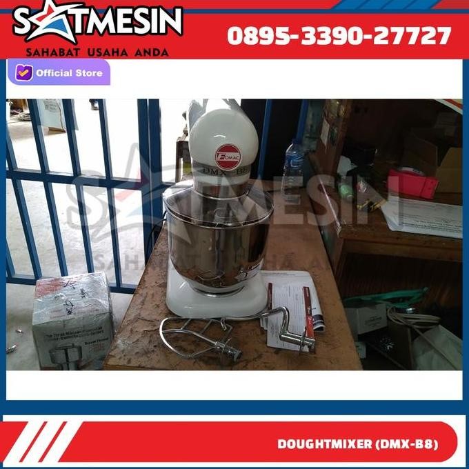 Murah Dough Mixer 8 Liter Fomac Dmx-B8 Mixer Adonan Roti Kue Pengocok Telur