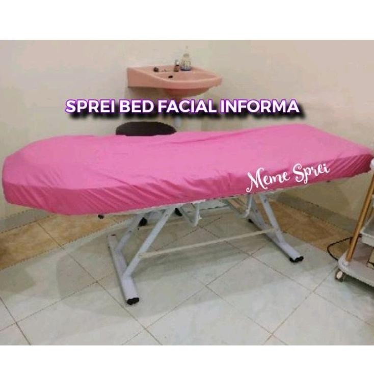 Bisa Cod Sprei Bed Facial Electric Informa Katun Tanpa Rumbai | Sprei Bed Salon Elektrik Fg-7