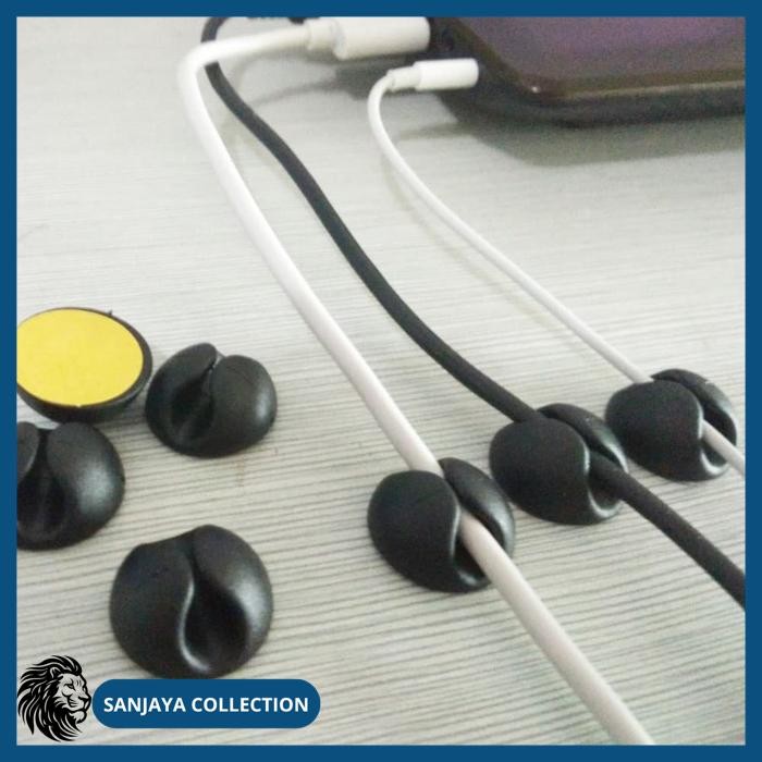 

KABEL CHARGER USB MANAGEMENT CABLE CLIP HOLDER ORGANIZER BEST SELLER