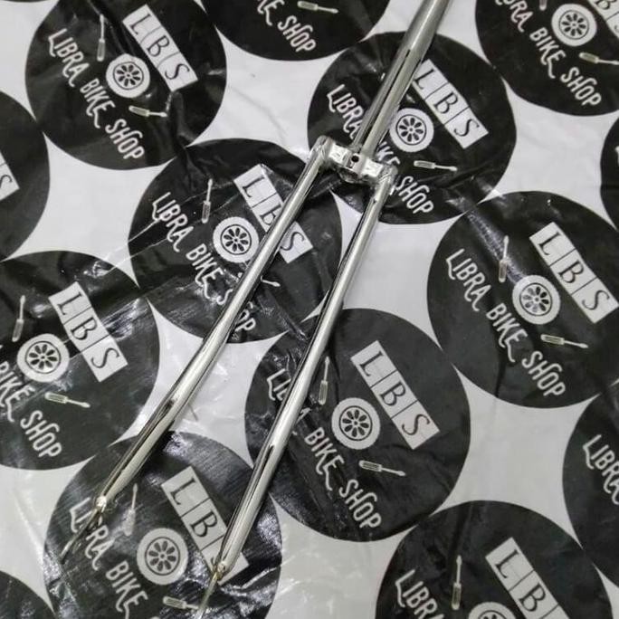 Promo FORK FIXIE CHROME CLASSIC 27 700C l FORK BALAP CLASSIC 27 700C COD