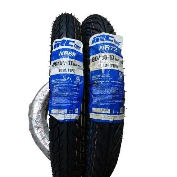 Ban Luar Non Tubles 80/90-17 IRC Ban Luar Belakang Motor Bebek (biasa) Motorcycle tires