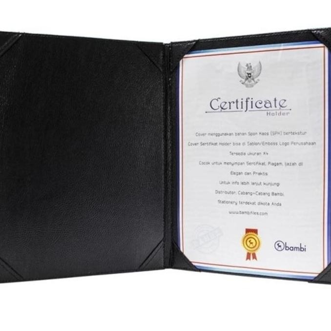 

TERMURAH - BAMBI SERTIFIKAT HOLDER A4 7100