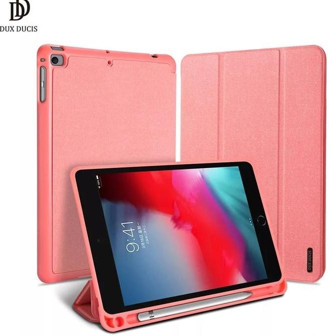 Case Ipad Mini 5 Smart Cover Domo With Slot Pen Original - Pink