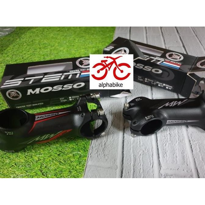 Promo STEM MOSSO 90MM 17 - 100MM 25 - 100MM - 7 DERAJAT SEPEDA COD