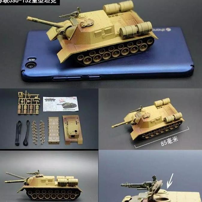 Miniatur Mainan Tank Ussr Jsu-152