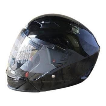 ZEUS 611C BLACK GLOSSY | HELM ZEUS MODULAR | HELM HALF FULL FACE