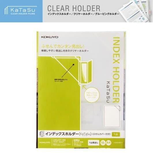 

TERBARU - KOKUYO KaATaSu Series FU-KFD7501T CLEAR HOLDER FILING