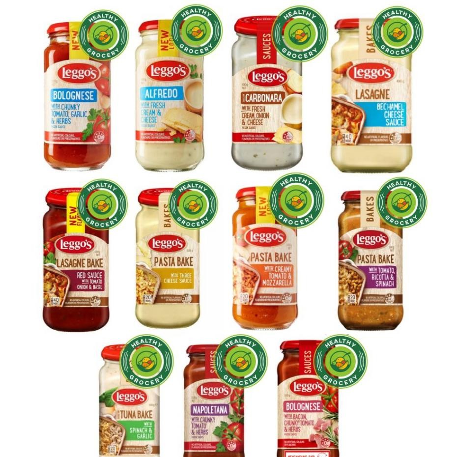 

Leggo'S Sauce Pasta / Leggos / Leggos Carbonara / Saus Bolognese Carbonara Alfredo Lasagna Bechamel Red Sauce Three Cheese Leggos