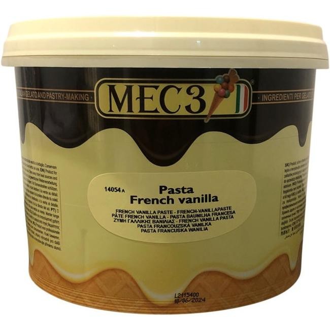 

Mec3 Pasta French Vanilla Paste / Perisa Ice Cream Gelato Filling 3Kg