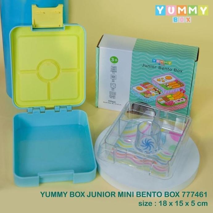 Yummy Box Junior/Kotak Makan Anak Tl Toddler/Yummy Box Karakter Junior Mermaid Unicorn
