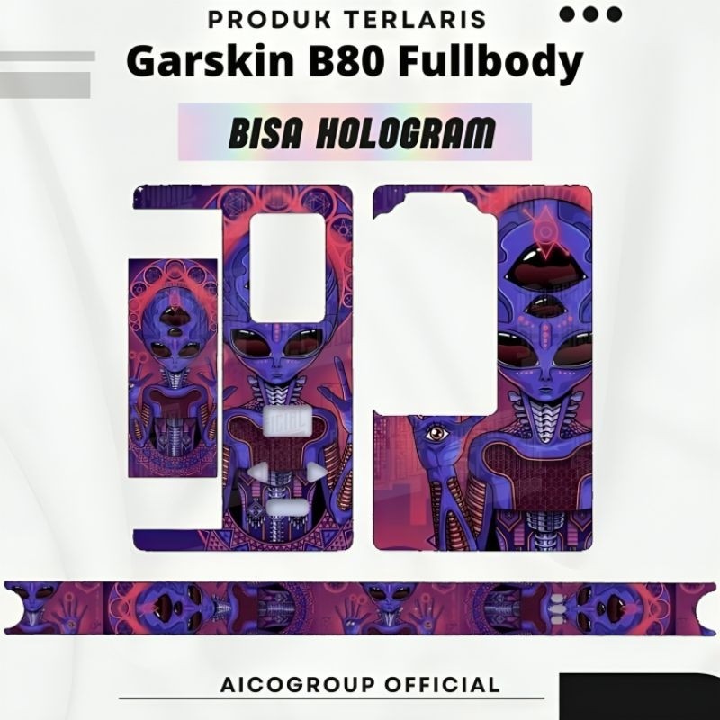 

Stiker Cinta B80 Quantac Non Hologram 7 Garskin Label Custom Fullbody Presisi Bisa COD