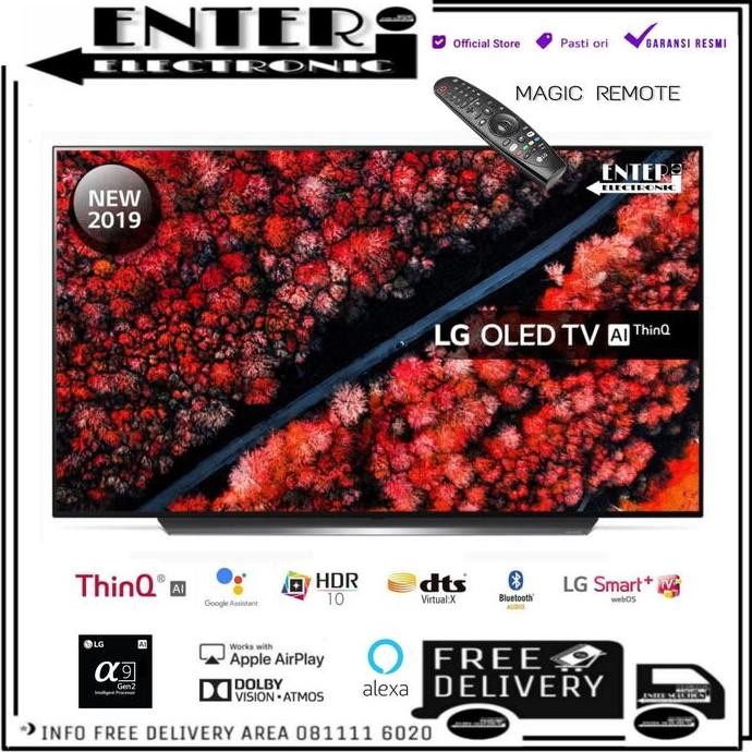 TERMURAH - LG OLED TV 65C9 - SMART TV 65 INCH OLED 4K CINEMA HDR LG OLED65C9