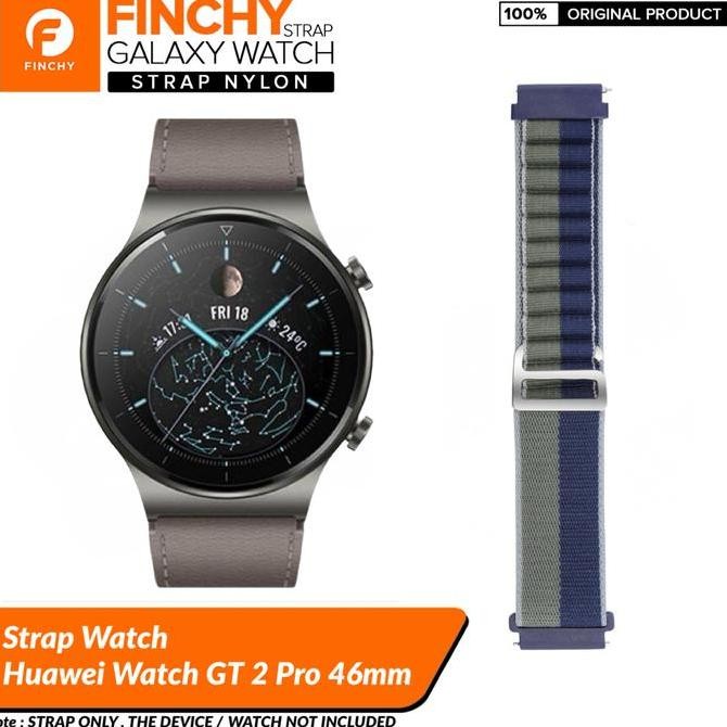 Finchy nylon strap Huawei watch GT 2 pro 46mm replacement wristband