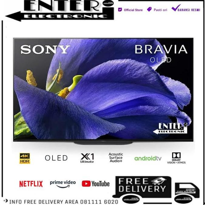 TERBARU - SONY OLED TV 55A8G - SMART TV 55 INCH ANDROID OLED 4K HDR SONY KD55A8G