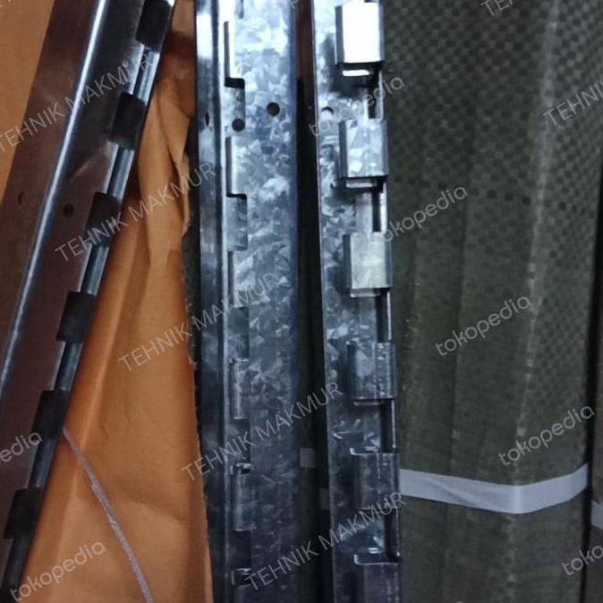 hanger / bereket pvc curtain 1m+ Uk 20cm jepitan 6set