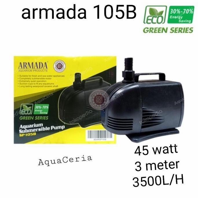 TERMURAH - armada 105B 105 B power head pompa celup kolam aquarium