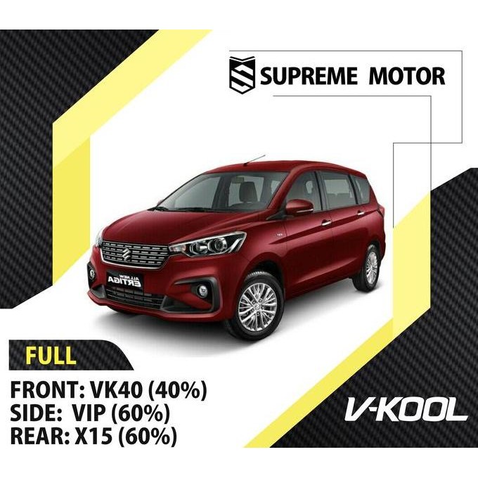 TERMURAH - Kaca Film Mobil Full V-Kool Suzuki Ertiga VK40 + VIP + X15