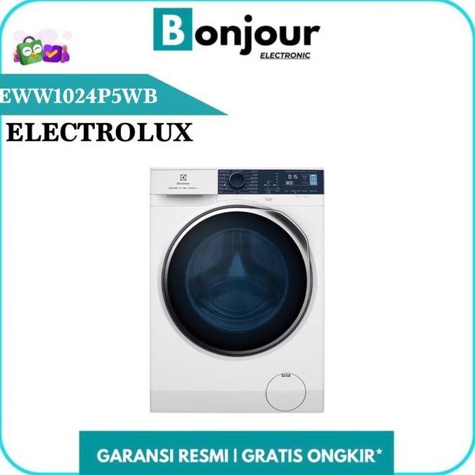 TERMURAH - Mesin Cuci Electrolux EWW1024P5WB 10/7 Kg Wash and Dryer 100% Kering