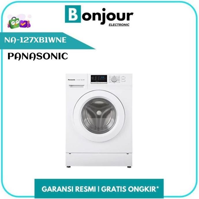TERBARU - PANASONIC NA-127XB1WNE 7KG PANASONIC NA 127XB1WNE 7 KG FRONT LOADING