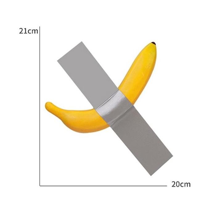 3D Pisang Stiker Mobil/Stiker Kap Mesin/Stiker Mobil 3D Pisang Kartun/Stiker Mobil Lucu Sepeda Motor