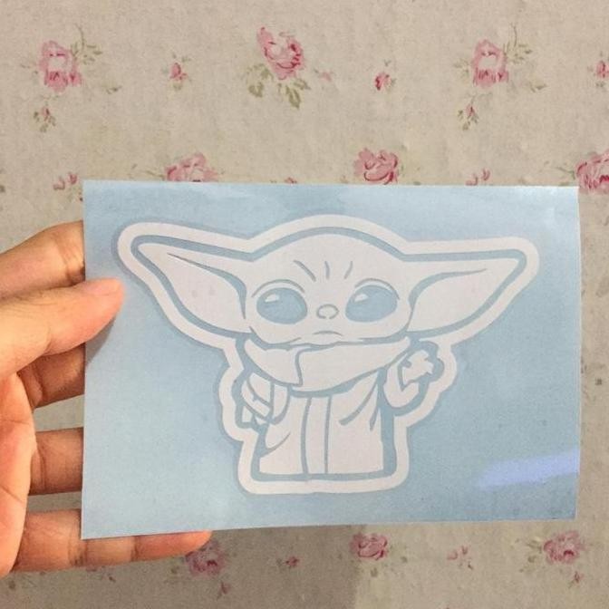 

Cutting Sticker Baby Yoda The Mandalorian