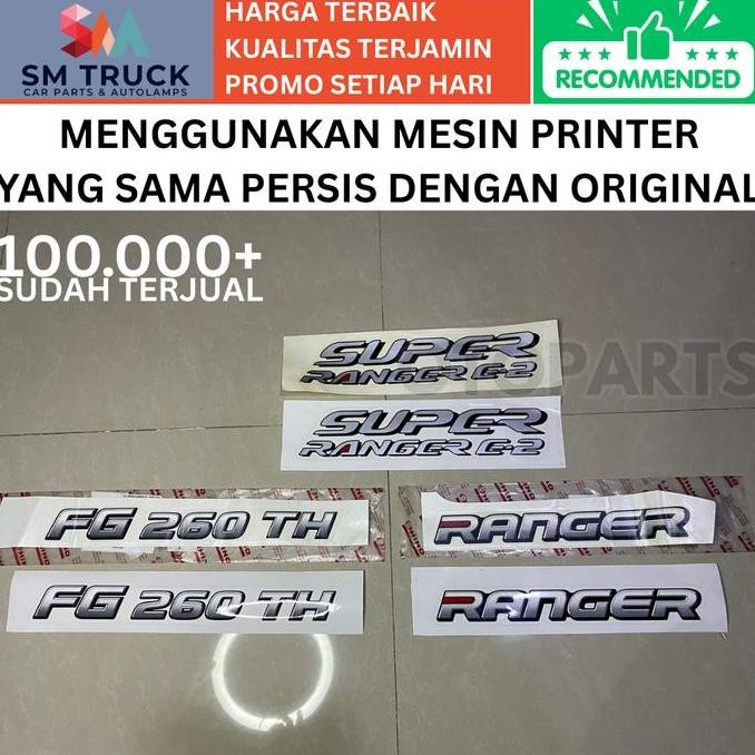 Sticker "Hino" Hino 300 Dutro Best Quality