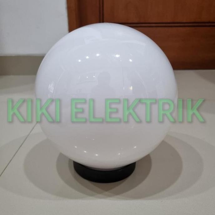 Kap Lampu Taman Bulat Diameter 20 cm 8 inch Waterproof & Anti Pecah