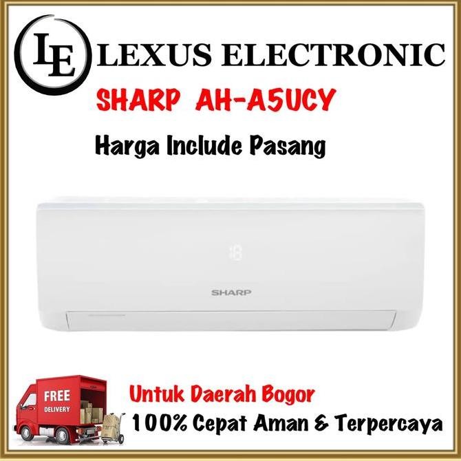 BEBAS ONGKIR - AC SHARP STANDART 0.5PK AH-A5UCY SHARP 5UCY SHARP AH-A5UCY AC SHARP