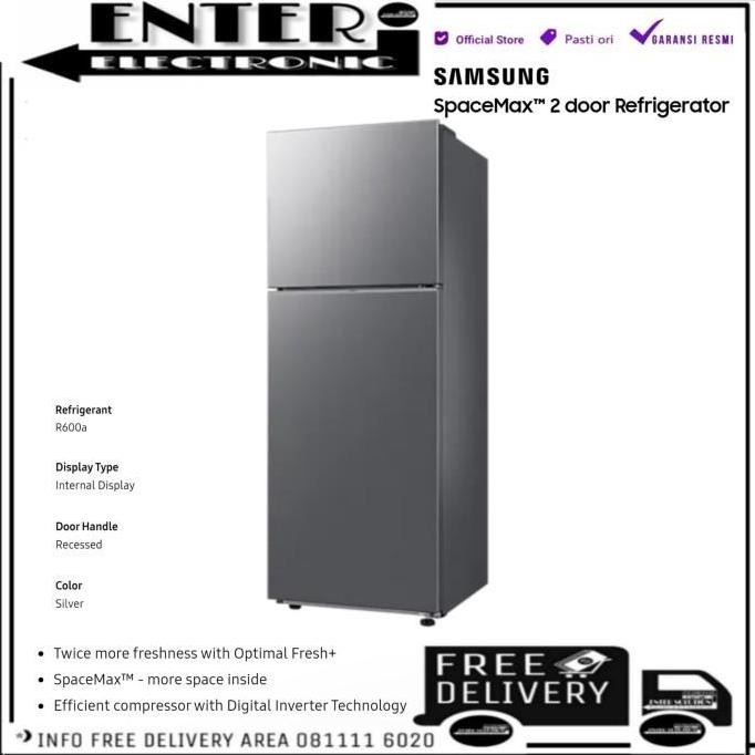 TERLARIS - SAMSUNG RT42CG6420S9 - KULKAS 2 PINTU UNGKEP SERIES RT42 RT 42CG6420S9