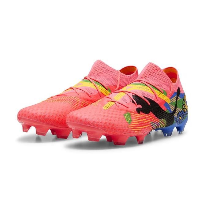 TERBARU - PUMA Sepatu Sepak Bola PUMA x NEYMAR JR FUTURE 7 ULTIMATE FG/AG Sun-Black-Green-Blue