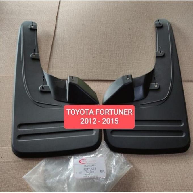 Mud guard karpet lumpur Fortuner VNT 2012-2015 sebelum type VRZ -