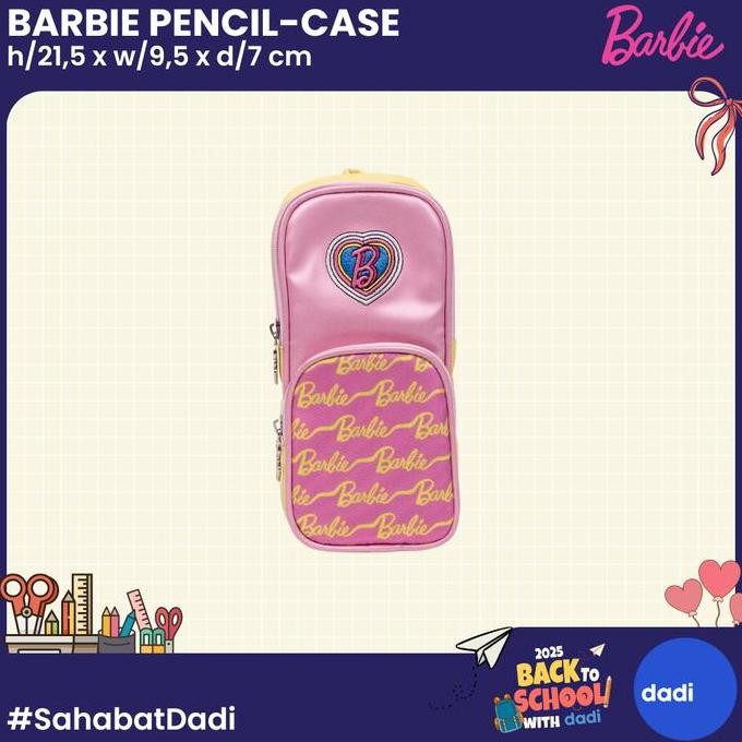 

BEBAS ONGKIR - Dadi - Barbie Butter Yellow Graphic Pencil Case - Tempat Pensil/Alat Tulis