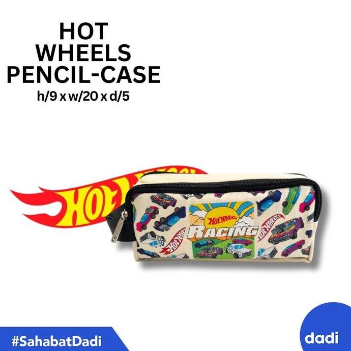 

TERMURAH - Dadi - Hot Wheels Limited Edition Vintage 70s Pencil Case - Tempat Pensil/Alat Tulis