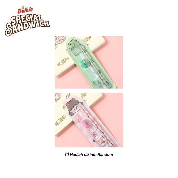 

TERMURAH - [HADIAH KOMBO HEMAT] Set Alat Tulis Delbis